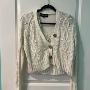 Matching Cardigan and Tank Set